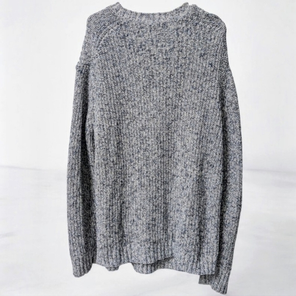 Banana Republic Cotton-Linen Blend Crew Neck Multicolour Knit Sweater - Picture 2 of 6